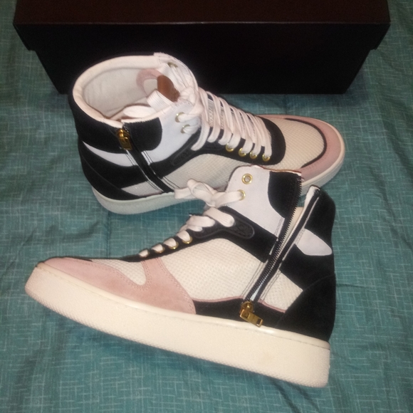 Coach C220 High-Top Sneakers - Picture 7 of 8
